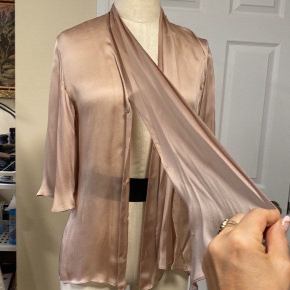 Ralph Lauren Silk Blouse in Soft Pink - Picture 6 of 13